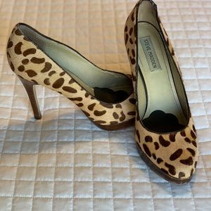 Steve Madden Leopard Print Pumps 7.5